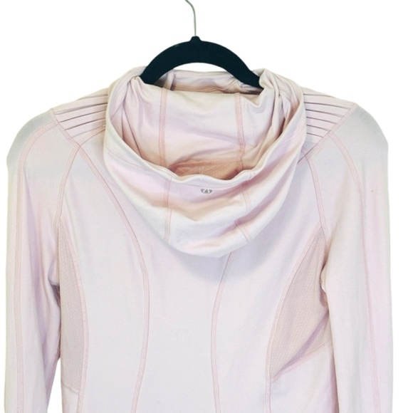 Lululemon Run: Back On Track Pullover Long Sleeve Sweater Pig Pink SZ 6 - Picture 8 of 15